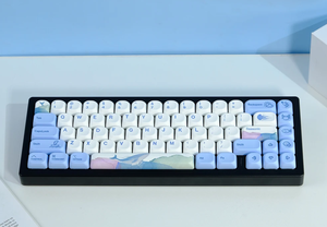135 tuşları ISO girin PBT KOA profil okyanus balina tema İngilizce japon kore rus mekanik klavye Keycaps Set - Product Image 5