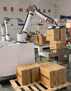 Sistema de paletizado robótico completamente automático Robot de paletizado de carga y descarga para contenedor