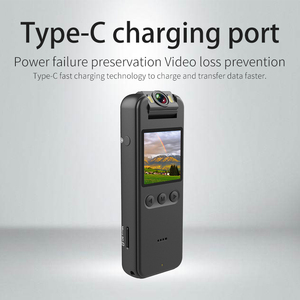 Upgrade 1.4'' Screen 2K Body <strong>Camera</strong> CS12 Wearable Camcorder Bike Motorcycle Simple Night Vision Video <strong>Camera</strong> - Product Image 2