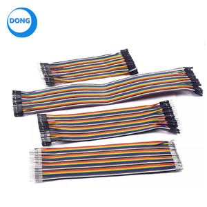 20cm 40Pins Überbrückung draht Stecker zu Buchse DuPont Draht (männlich-weiblich M-F) Für DIY Bread board Arduino Raspberry Pi Multiple
