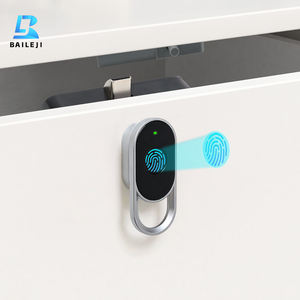 Zinc Alloy Intelligent Lock <strong>Office</strong> File Cabinet <strong>Door</strong> Fingerprint & Password <strong>Access</strong> - Product Image 1