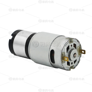 工厂OEM定制迷你小型电机DC 12V 24v高扭矩低速电动机减速发动机DC齿轮电机 - Product Image 6