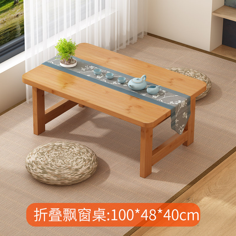 Encantadora mesa plegable para ventana salediza - Color original (100*48*40)