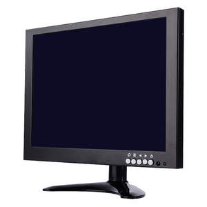 Monitor LED CCTV con caja de metal de 9,7 pulgadas directo de fábrica con entrada VGA BNC AV - Product Image 4