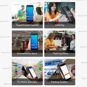 GPS/4G/WLAN/NFC/ไร้สายบาร์โค้ดสแกนเทอร์มินัลการเก็บข้อมูลมือถือมือถือ POS Terminal ข้อมูลใบเสร็จรับเงินเครื่องพิมพ์ H3 - Product Image 6