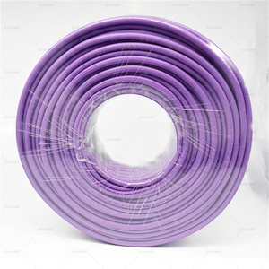 4 çekirdekli 20AWG kontrol tel korumalı bükümlü çift bakır elektronik güç kabloları, RS485 RS485 Siemens otobüs DP Profibus kablosu - Product Image 5