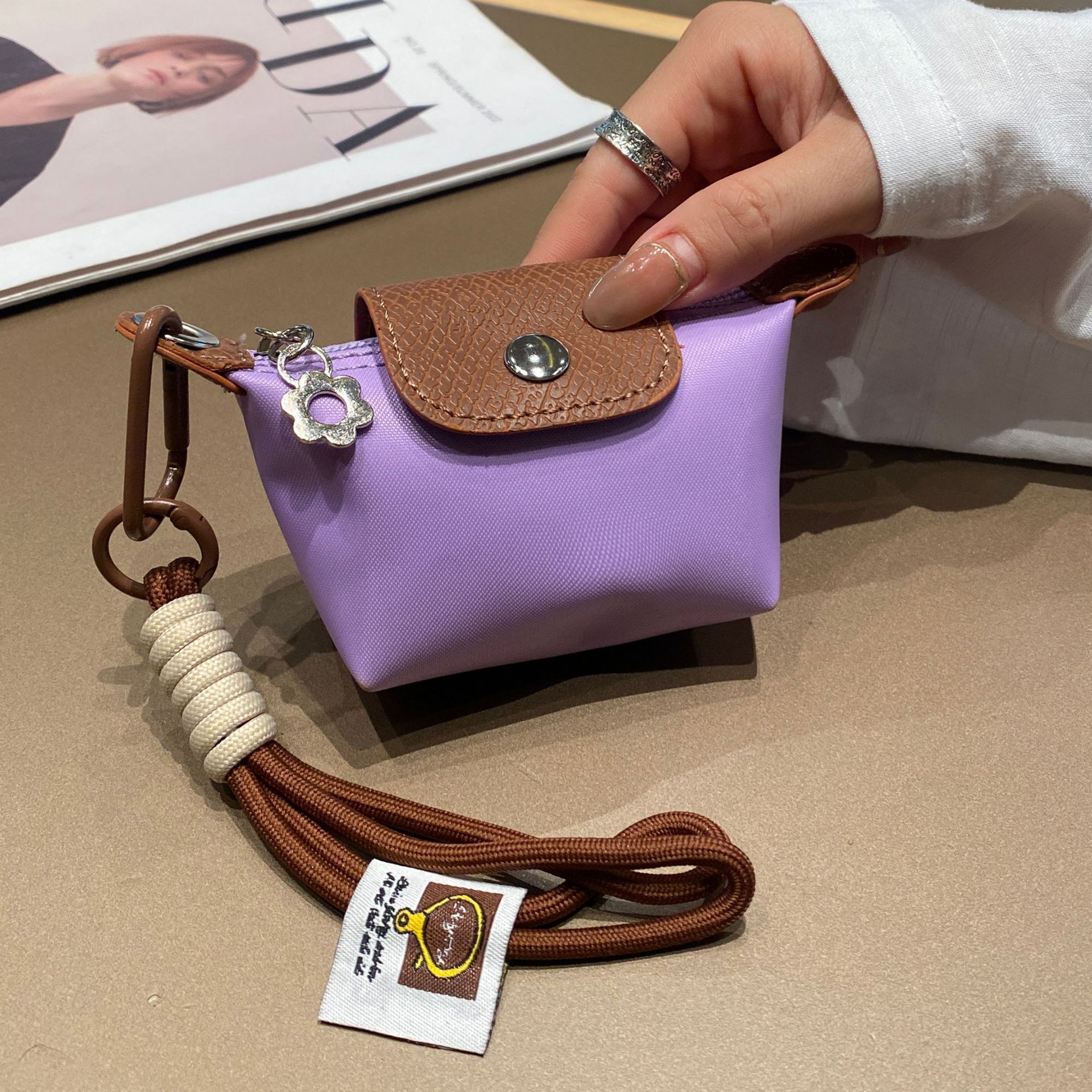 Sac à raviolis-violet
