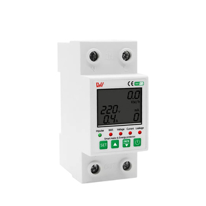 Interruttori WIFI Smart MCB Over Curent Timer interruttore digitale sotto-tensione protettore relè di tensione regolabile 220V 63A - Product Image 2