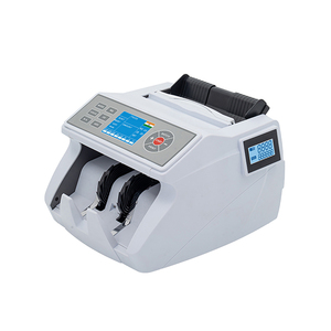 Máquina de conteo de billetes, contador de valor de moneda, doble pantalla - Product Image 1