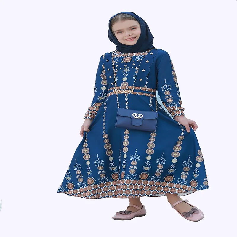 2023 dress dubai chiffon two layer khimar abaya mukena indonesia prayer dress for girls