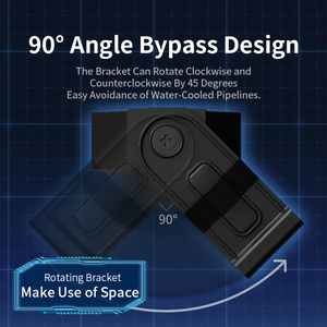 Dissipateur de chaleur à mémoire <span class=keywords><strong>DDR1</strong></span>-5 ventilateur ARGB ordinateur de bureau en aluminium dissipateur thermique de refroidissement Emory 2 pièces ventilateur refroidisseur pour ordinateur portable DDR4 DDR5 - Product Image 6
