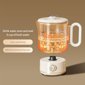 Cordless Electric Kettle with Keep-Warm Feature Mini Stainless Steel Cooking Pot for Travel RV Outdoor <strong>Use</strong> <strong>Computer</strong> <strong>Controlled</strong> - Product Image 2