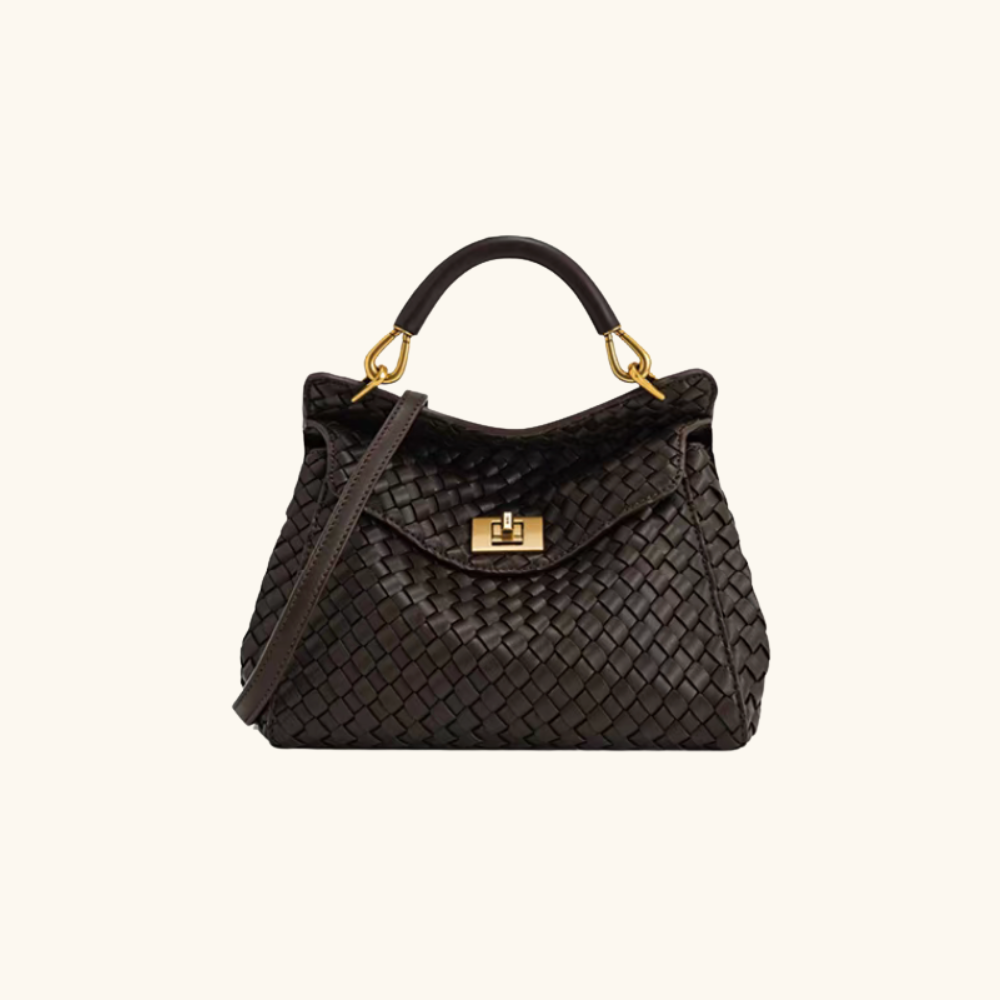 Tissé marron foncé