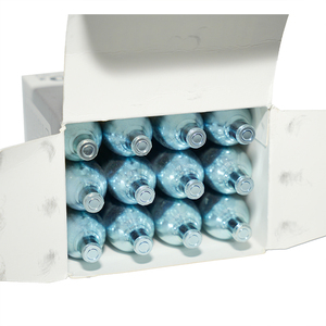 Nhà Máy Bán buôn Thương hiệu OEM 12G 16G 20g 24g 33g 38g 45g 60g 88g <span class=keywords><strong>CO2</strong></span> Canister bơm lại <span class=keywords><strong>CO2</strong></span> Hộp mực 12g - Product Image 6