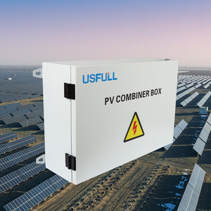 USFULL 4ストリング1000V1500VPVコンバイナーボックス4ストリング4入力4出力ソーラーPVコンバイナーボックス4入力モニタリング機能付き - Product Image 1