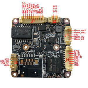 กล้อง CMOS PTZ 2MP ตรวจจับการเคลื่อนไหวใน30FPS มองเห็นกลางคืนออปติคอล IMX307 10X - Product Image 3