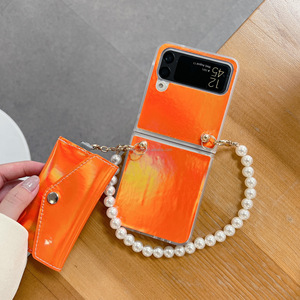การออกแบบราคาที่แข่งขันกระเป๋าCrossbodyกระเป๋าสะพายมือถือฝาครอบโทรศัพท์มือถือกระเป๋าสําหรับสาวสําหรับSamsung Z Flip 4 - Product Image 5