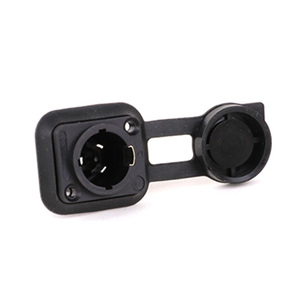 NAC3MPX防水电源开关母机箱插座，250V 20A IP65 3PIN电源开关母连接器输入，用于室外电源连接