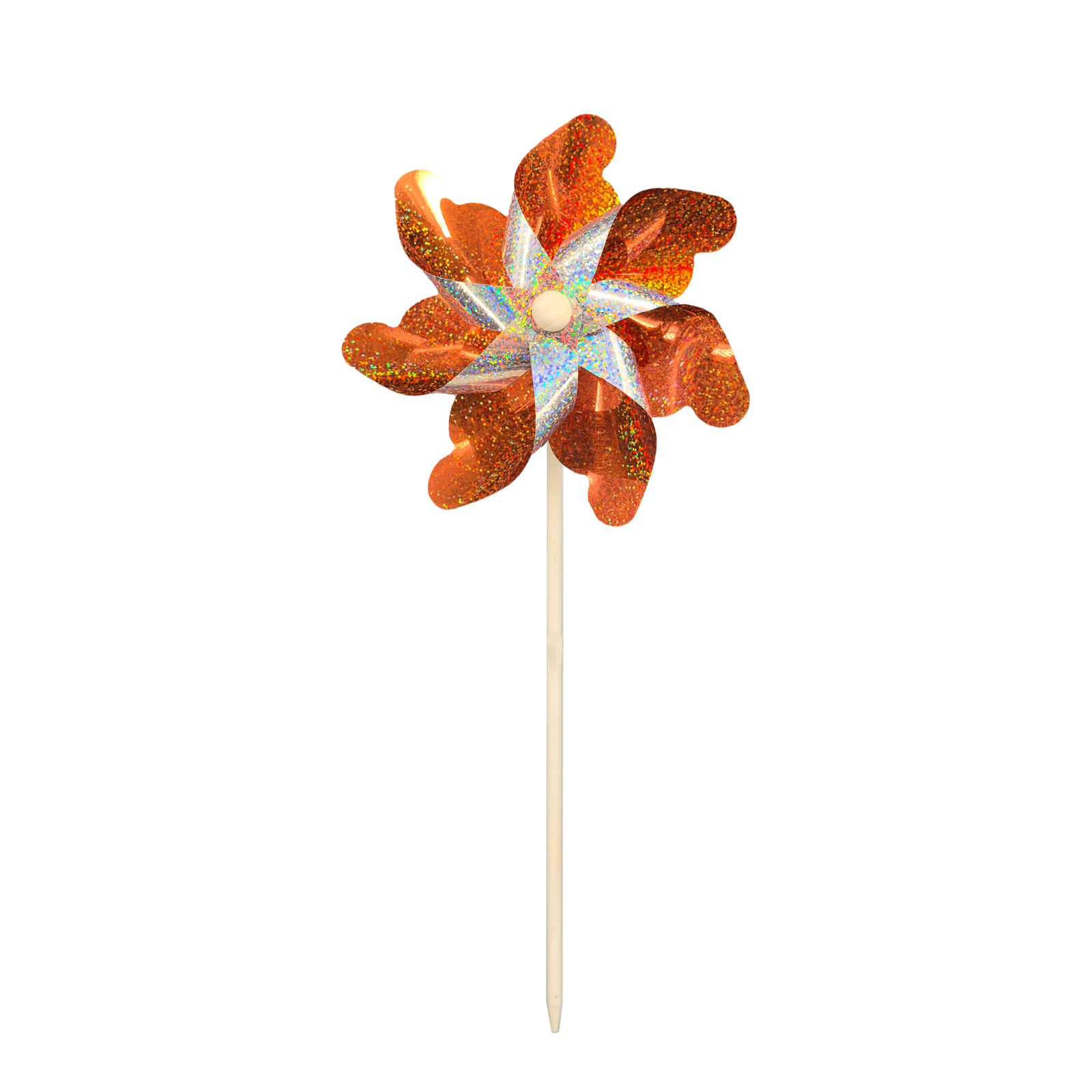 Orange small pinwheel