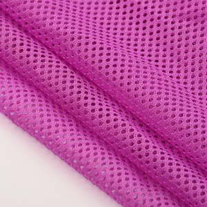 100% <span class=keywords><strong>Polyester</strong></span> gestricktes Warp Mesh 150d Garn mit rundem Loch Licht futter für Wäsche sack Gepäck Mädchen bekleidung Sechseckiger Stil