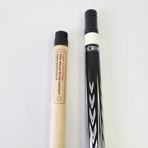 Xmlivet Customized Billiards Carom Cue 142cm 12mm <strong>Tip</strong> 1/2 Split Pool Cue Sticks Radial Pin Sticker Design Maple Wood - Product Image 2