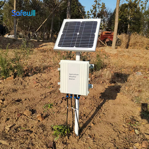 Operação simples Iot Wireless Smart Agriculture Estação meteorológica para vegetais Monitoramento de poeira do canteiro de obras