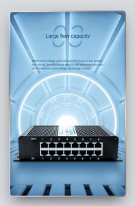 RJ54 Eight Way for Home Signal <strong>Lightning</strong> Arrester Electronic Network <strong>Lightning</strong> Protection <strong>Device</strong> - Product Image 4