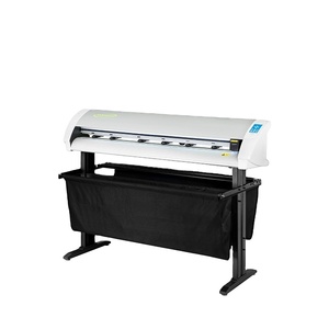Bascocut 48 ''optik sensör grafik Sticker çizim kesici step Motor sürücü ile her zaman favori vinil kesici