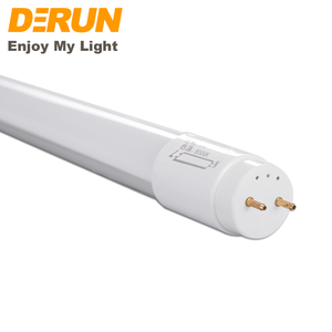 LEDチューブライトT8ラウンドリニアアルミニウムプラスチックランプ9W18W 24W 2FT 4FT 5FT蛍光灯交換CE RoHS EMC、LTL-T8AP - Product Image 5