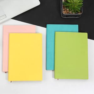 LOGO Planner College A5 Bloc de notas personalizado cubierta suave Pu cuero Business A6 Binder Notebook Bullet Agenda diario calendario cuaderno para estudiantes - Product Image 2