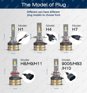 Toptan ışık 7 inç yuvarlak R6 dikdörtgen 5X7 Csp yüksek güç Led far - Product Image 6