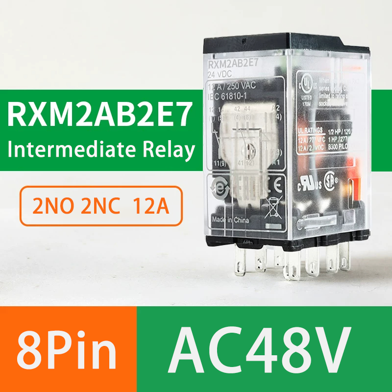 RXM2AB2E7 8Pin 48VAC