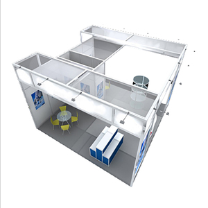 10 x10 תערוכת מסחר תערוכת תצוגה דוכן העדים מעמד מסחרי נייד הצג דוכן תצוגה מעטפת
