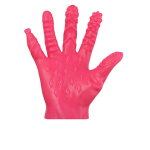 Flirtare più opzioni di gioco rendono il sesso più piacevole strumento modello masturbazione guanti in Silicone giocattoli alternativi per le dita - Product Image 6