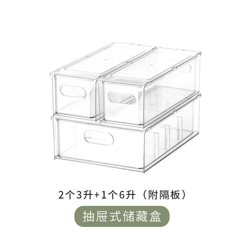 3-piece set, 6L compartments, 3L/3L