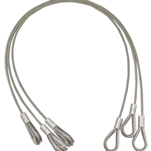 Klip kablo kelepçesi Anti-dislodging asansör fiyat için 1x17 1.5mm çelik Led ışık Mini asılı kitleri 8mm Sling tel halat - Product Image 6