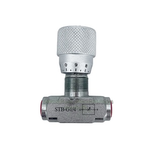 STU-G3/8 STB-G3/8碳钢STU型节气门止回阀流量控制阀液压节流阀 - Product Image 5