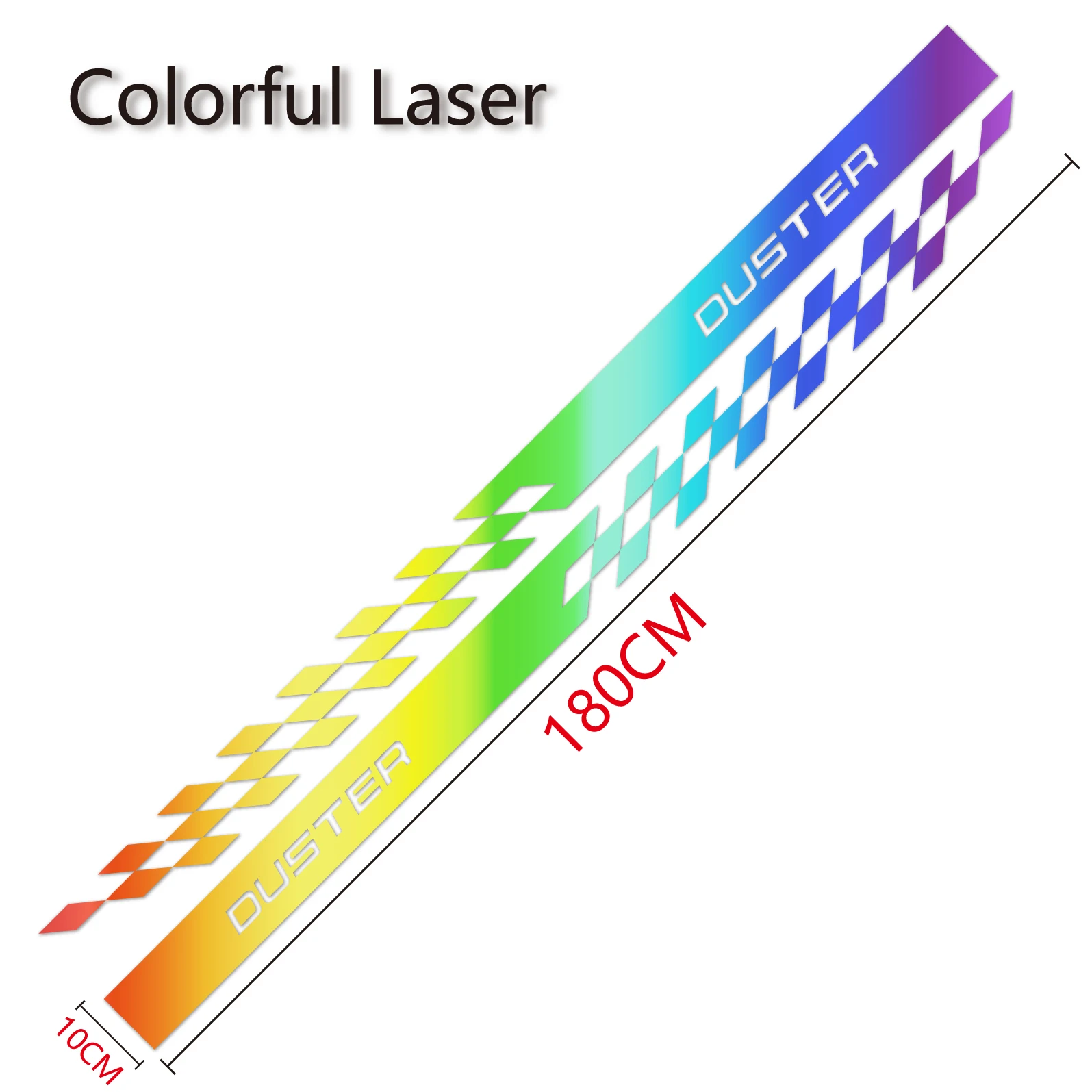Laser colorato