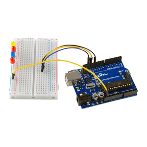 DIYmall Starter-Kit für elektronische Lüfter UNOR3 Breadboard-Leistungs modul Taktsc halter LED-Widerstandkondensator-Potentiometer für Arduino