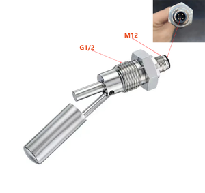 SQH109 SS304 1/2 thread water tank <strong>float</strong> <strong>level</strong> <strong>switch</strong> Side <strong>Level</strong> <strong>Sensor</strong> <strong>Switch</strong> For Chemical Liquid <strong>Level</strong> <strong>Control</strong> M12 Female - Product Image 2
