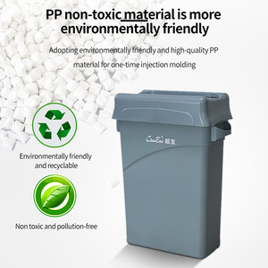 El ücretsiz çöp çöp tenekesi çöp kutusu çöp tenekesi geri dönüşüm plastik çöp kutusu 60L - Product Image 4