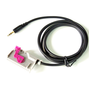 32 Pin to 3.5MM <strong>Audio</strong> Cable AUX Interface Car CD Player MP3 <strong>Input</strong> for AUX Cable for Audi A3 A4 A6 A8 TT R8 RNS-E Head Unit - Product Image 5