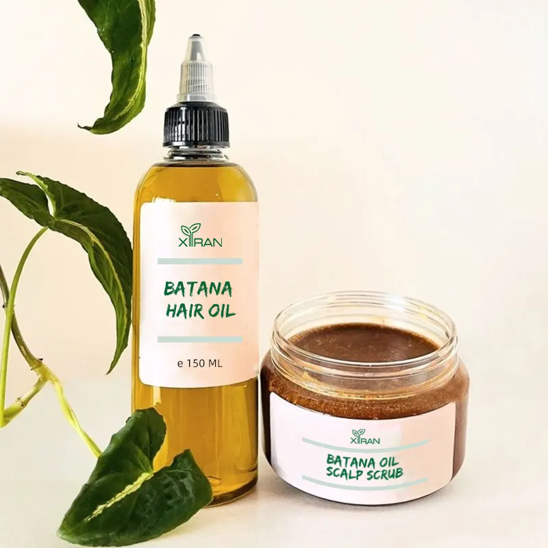 Private Label Batana Olie Organische Haargroei Care Set 100% Natuurlijke Organische Bevorderen Haargroei Batana Olie