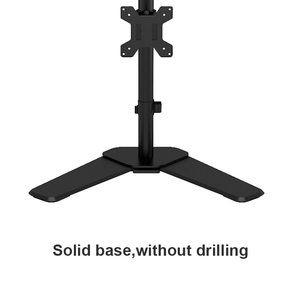 13-27 Inch Desk Mount PC <strong>Computer</strong> Screen Holder Height Adjustable Monitor Stand Riser Articulating Single Monitor Arm Stand - Product Image 4