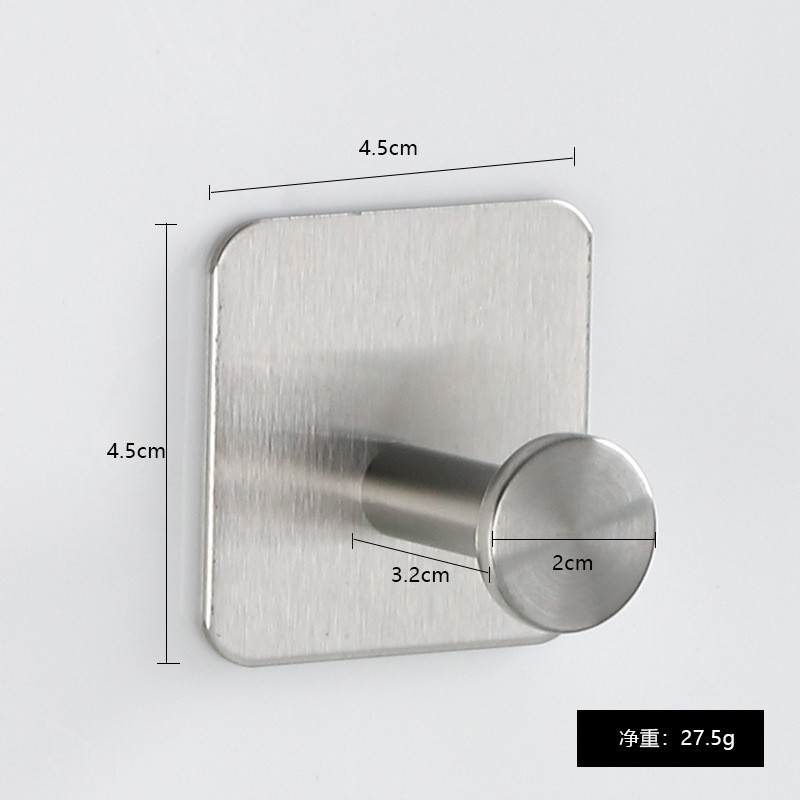 Clou de miroir d'acier inoxydable (dessin) carré