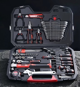 Versatile Set di utensili da 58 pezzi per la manutenzione delle macchine, ideale per il montaggio, la regolazione e le riparazioni generali - Product Image 2