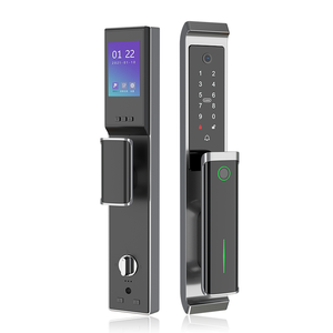 Fingerprint Door Lock Biometric Eye <strong>Scan</strong> Smart TTLOCK <strong>APP</strong> Fully Automatic Design Electronic Door Lock with Camera - Product Image 1