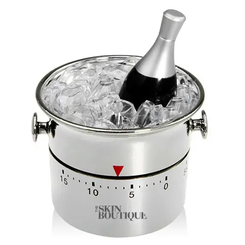 Event Wedding Supply promotional It's About Time Champagne bottle Ice Bucket Shaped Kitchen Timer