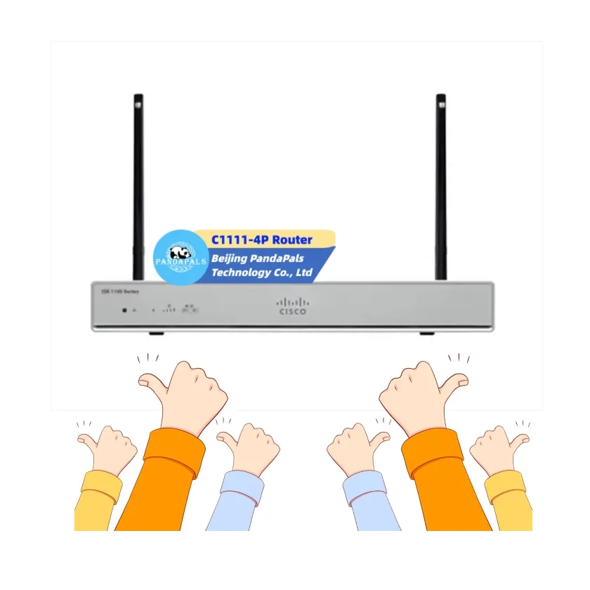 Enrutador de 4 puertos con WiFi inalámbrico para router Cisco, original, nuevo, de la serie ISR 1000, 8x1GB, nuevo, de la serie 2, 1GB, nuevo, para Cisco