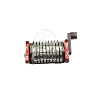 9 Digits 18.9 Numbering Machine Backward Horizontal Printing Machine Parts GTO Numbering Machine
